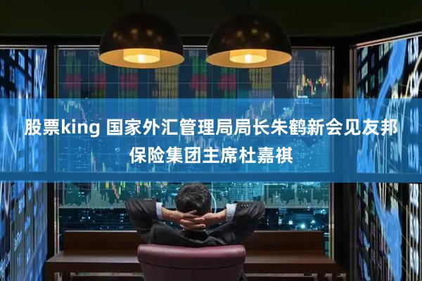 股票king 国家外汇管理局局长朱鹤新会见友邦保险集团主席杜嘉祺