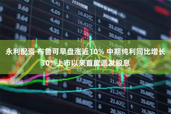 永利配资 布鲁可早盘涨近10% 中期纯利同比增长30%上市以来首度派发股息